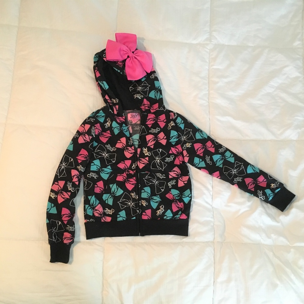 Girls'  JoJo Siwa Fleece Costume Sweatshirt Hoodie